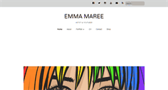 Desktop Screenshot of emmaxmaree.com